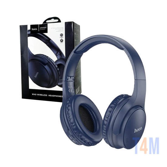 Hoco Bluetooth Headphone W40 200mAh Blue